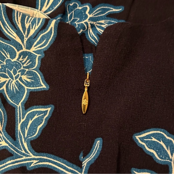 DRAPER JAMES Geranium Print Tie Sleeve Dress - Picture 14 of 15